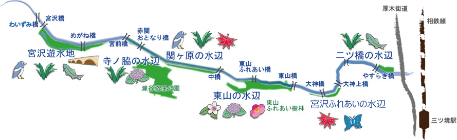 和泉川マップ画像