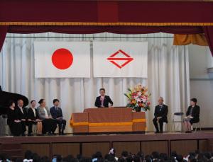 横浜市立ひぎり舞岡小学校開校式