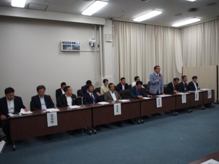Hình ảnh bài phát biểu của Chủ tịch Yufumi Sato