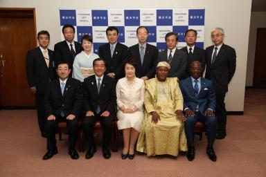 記念撮影の画像