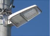 LED防止犯罪燈的照片