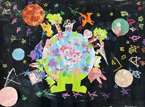 横浜東戸塚雲母保育園作品
