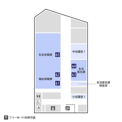 6th floor floor map