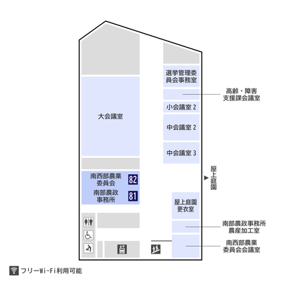 8th floor floor map