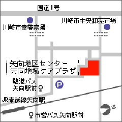 Bản đồ Trung tâm Chăm sóc Khu vực Yako