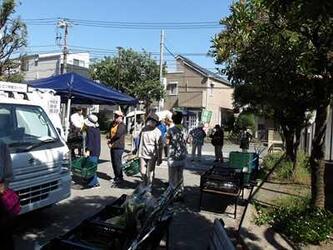 移動販売の様子