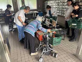 移動販売の様子