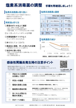 ②その消毒薬、大丈夫？
