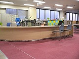 Reception desk