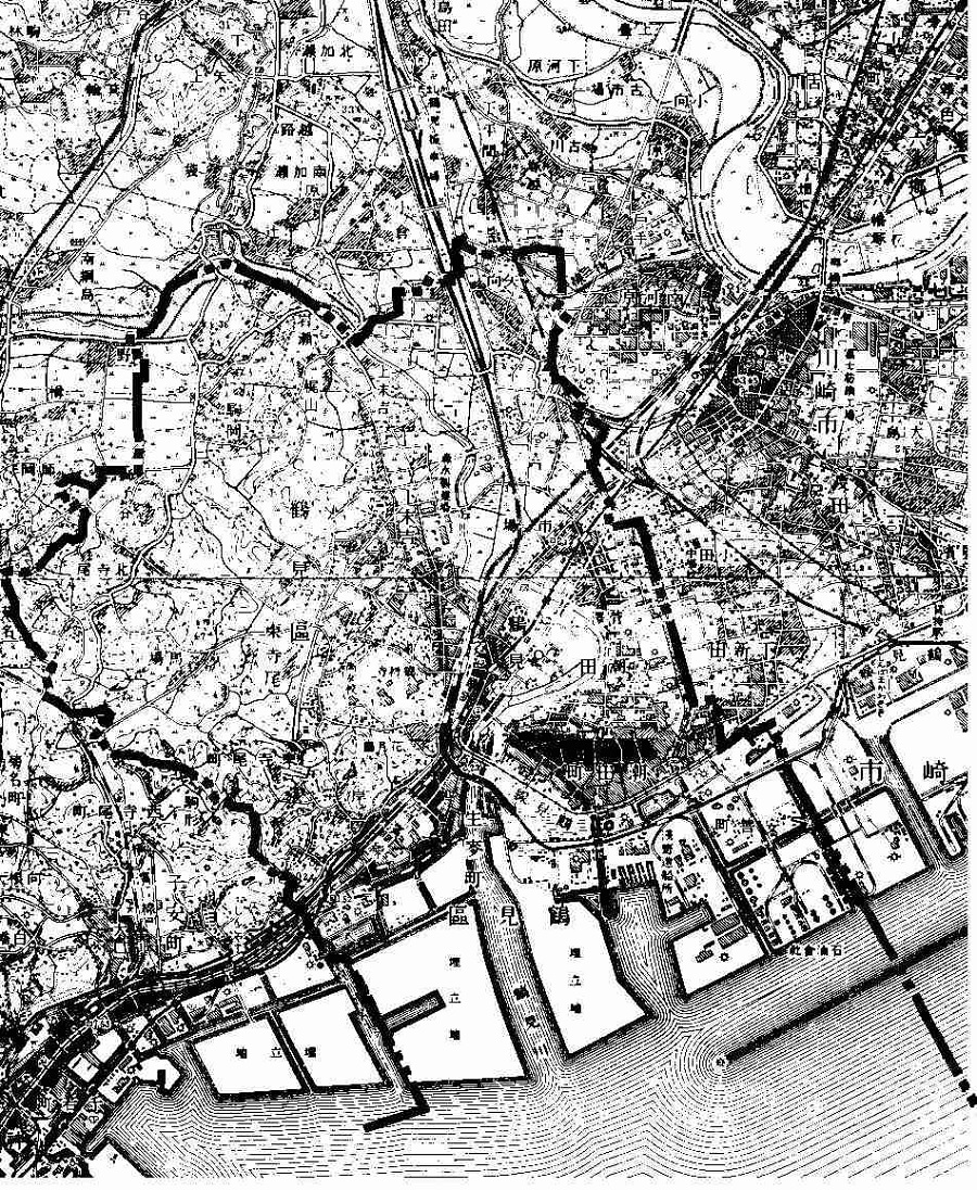 地形図1951