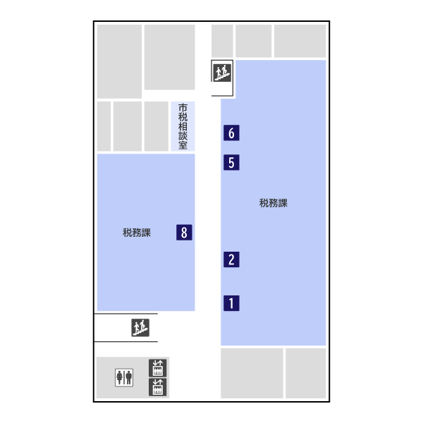 ４階フロアマップ