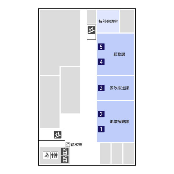 ５階フロアマップ