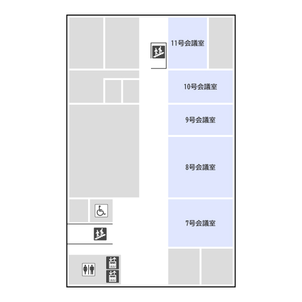 ６階フロアマップ