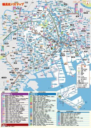 鶴見バスマップ裏