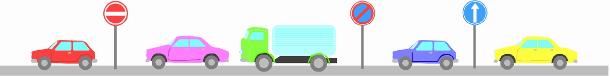 車　駐車　イラスト