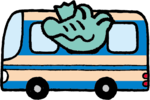 wakkun take a municipal bus