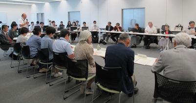 令和７年度第１回推進委員会の様子の写真