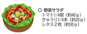 野菜サラダ